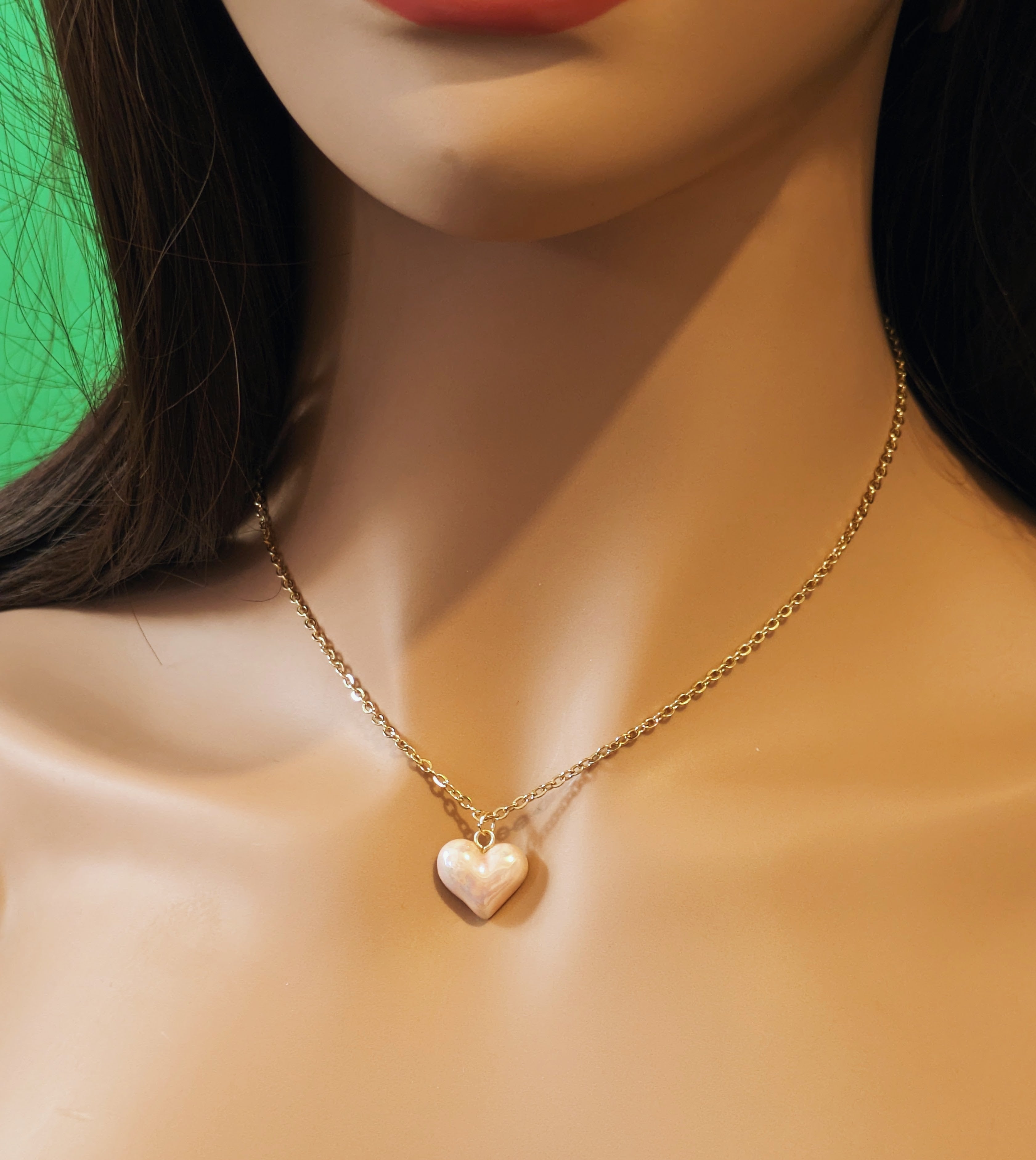 Colliers petit cœur volume